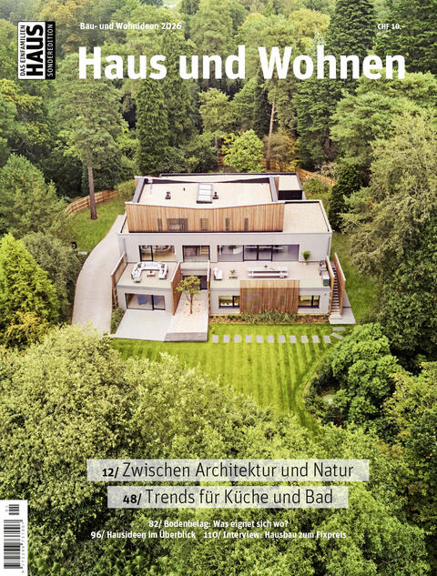 Die aktuelle Ausgabe von HAUS UND WOHNEN