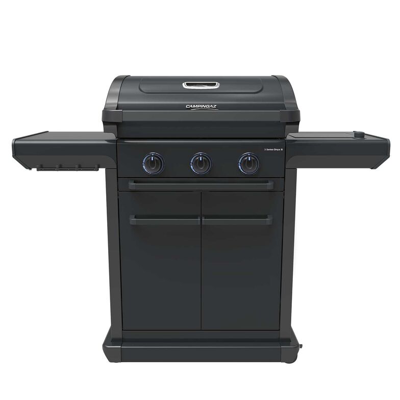 Grillieren macht Spass, doch die Reinigung nicht unbedingt. Das integrierte Wasser-Reinigungssystem des «3 Series Onyx S» Camping Gaz Grills schafft Abhilfe. Wasser wird vor dem Grillieren in eine Auffangschalte gefüllt und verhindert das Einbrennen von Fett- und Lebensmittelrückstanden. Camping Gaz GmbH, www.campingaz.com